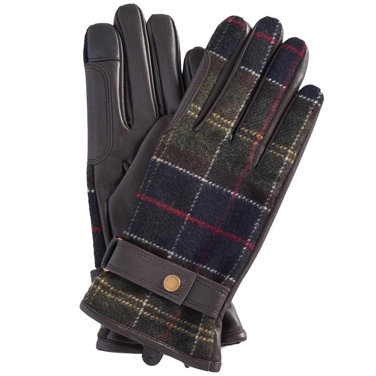 Barbour Womens Aubrey Waterproof Tartan Gloves