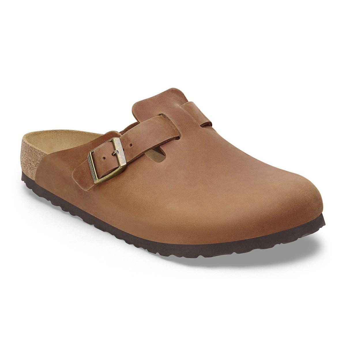 Birkenstock Boston Oiled Leather Clogs