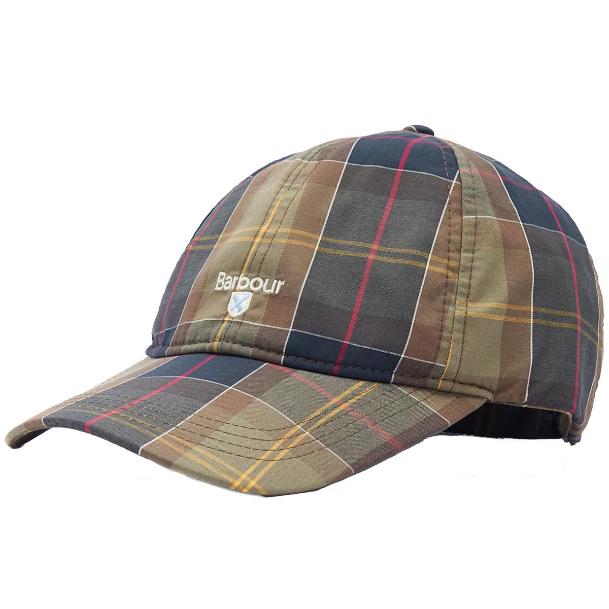 Barbour Mens Tartan Sports Cap