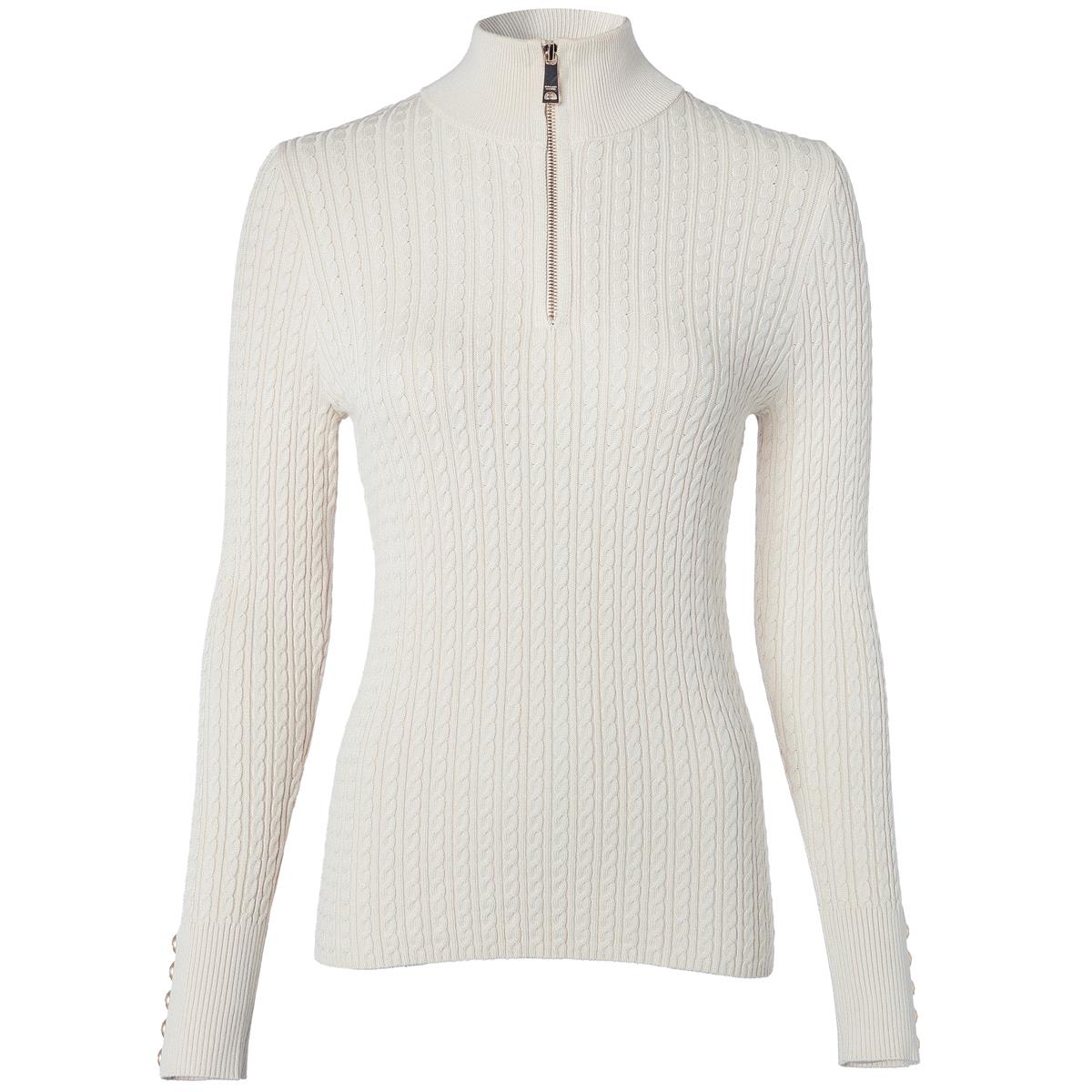 Holland Cooper Womens Ava Half Zip Knitted Jumper