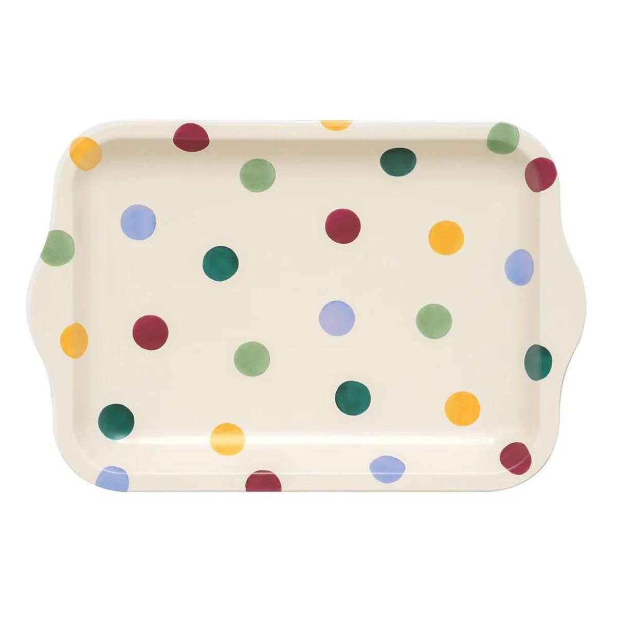 Emma Bridgewater Polka Dot Small Tin Tray Emma Bridgewater Polka Dot Small Tin Tray
