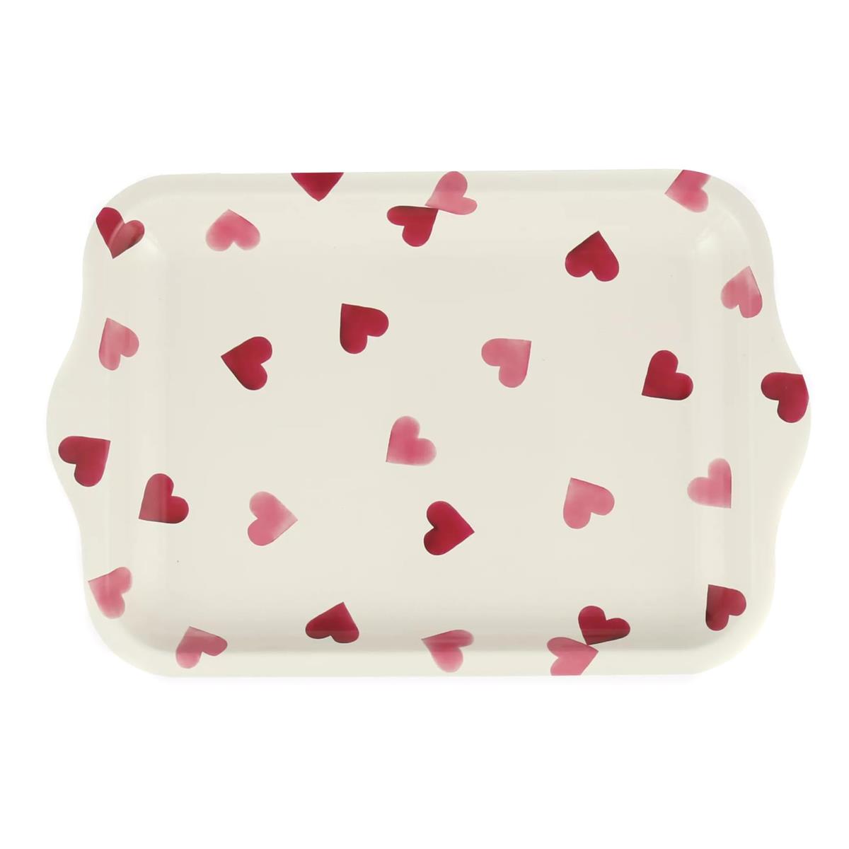 Emma Bridgewater Pink Hearts Small Tin Tray Emma Bridgewater Pink Hearts Small Tin Tray