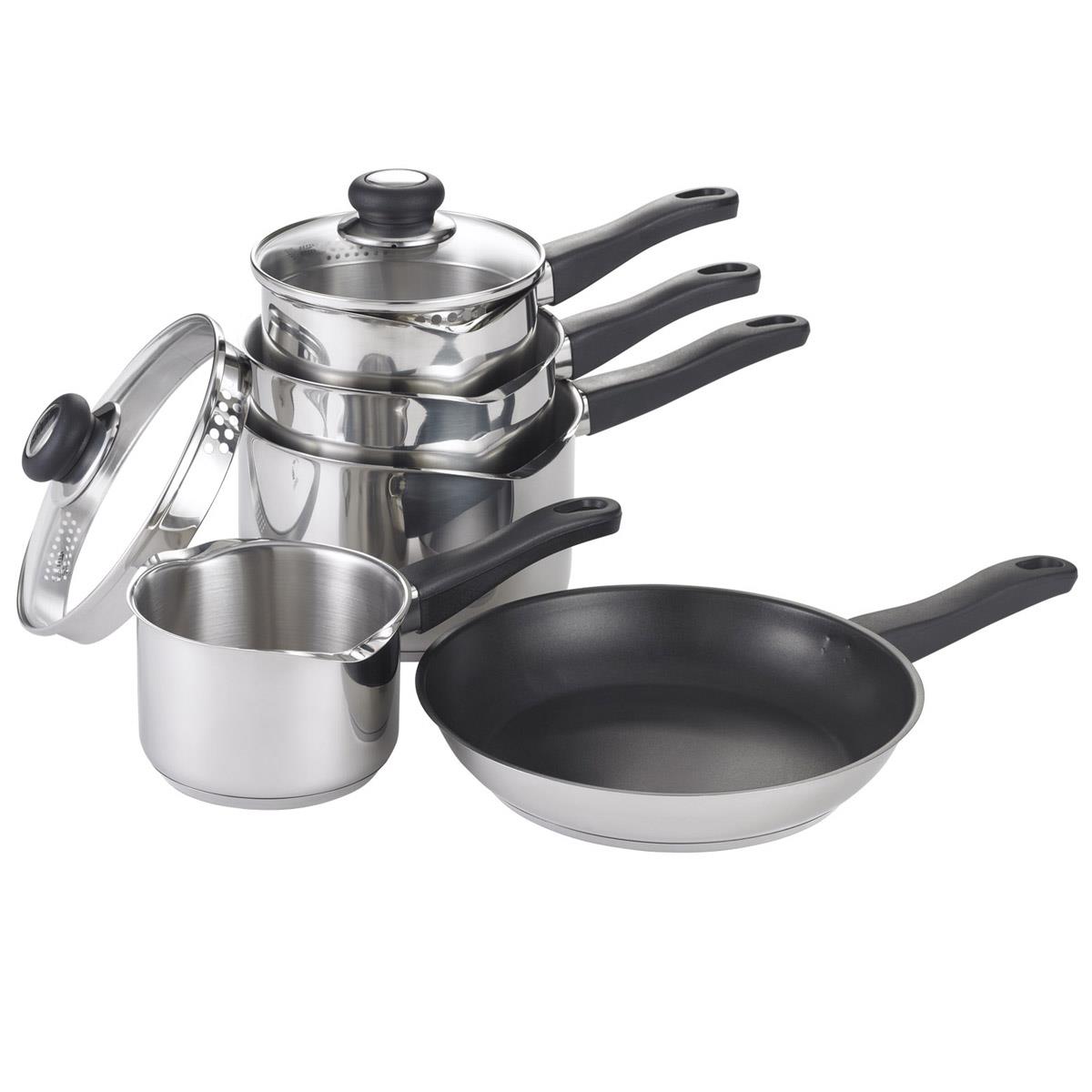 Stellar James Martin 5 Piece Saucepan Set