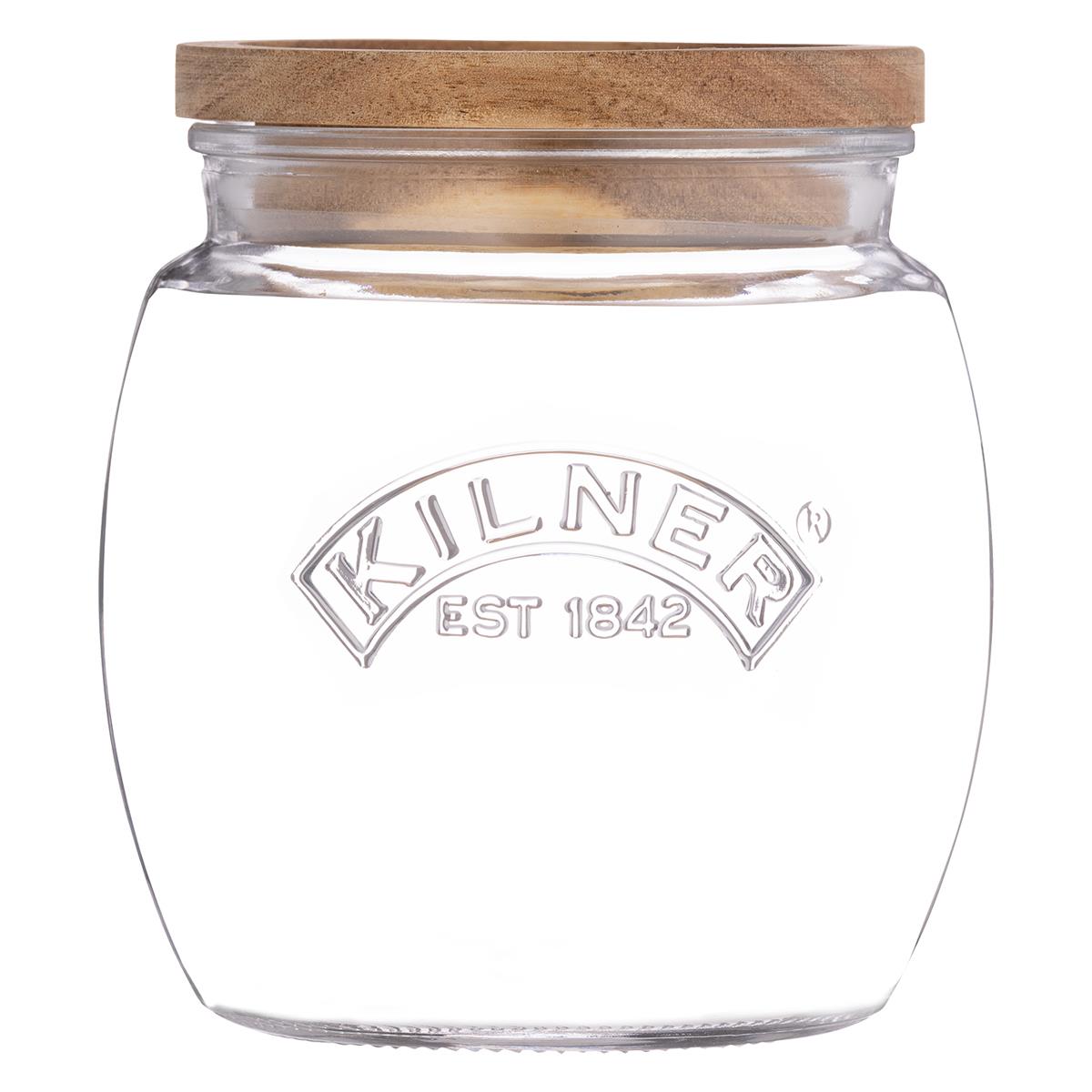 Kilner Universal 850ml Jar with Wooden Lid