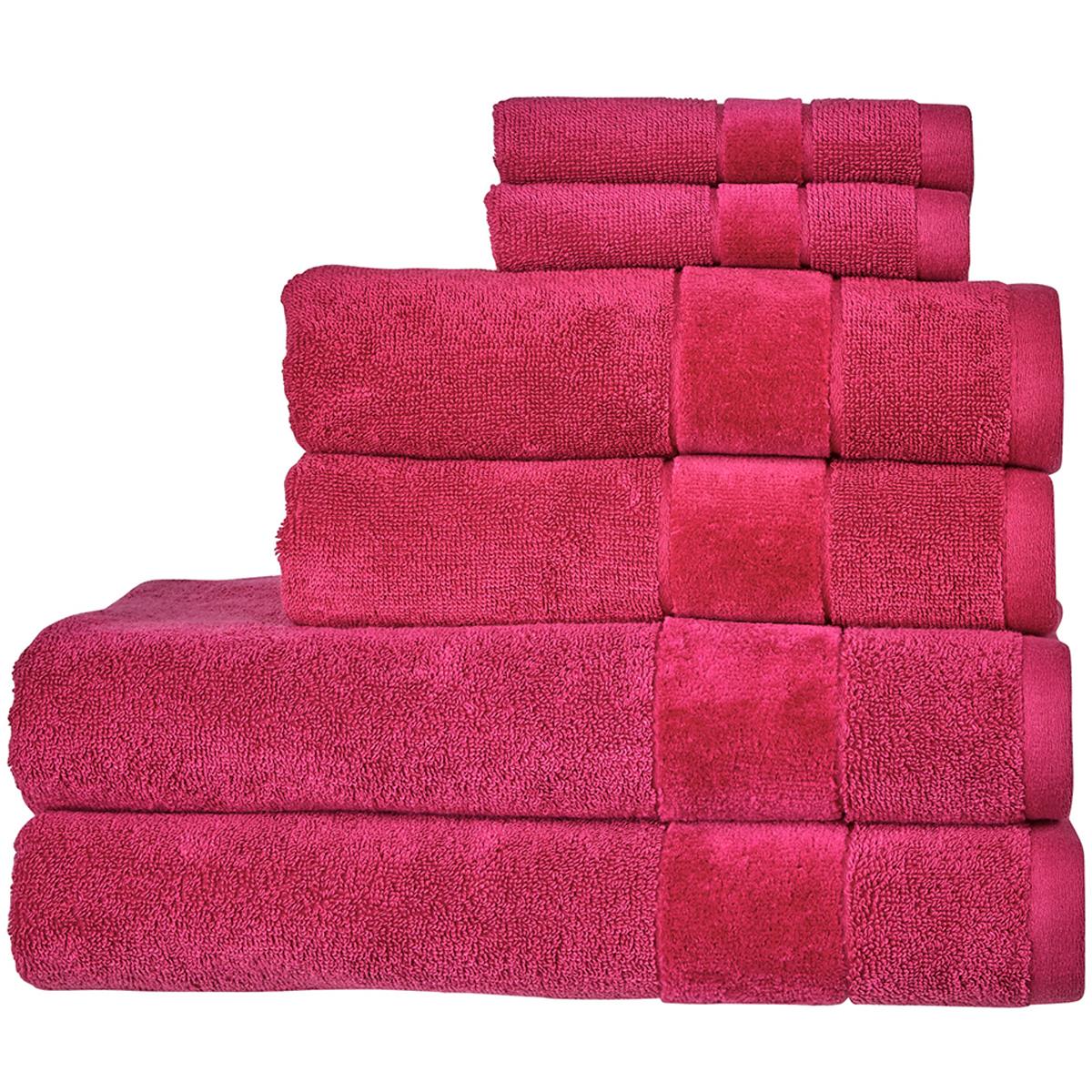 Christy Prism Towels Very Berry Pink