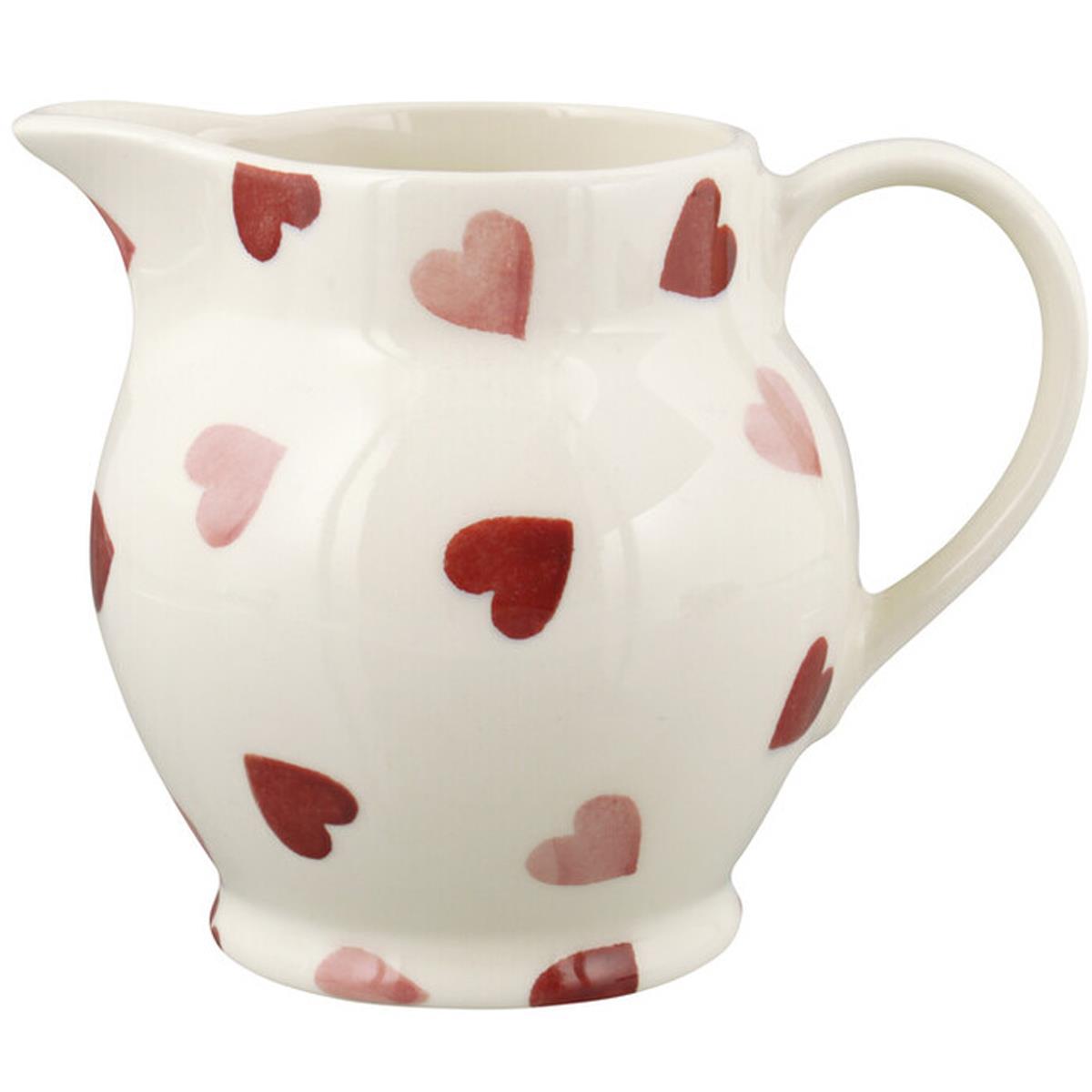 Emma Bridgewater Pink Hearts Half Pint Jug