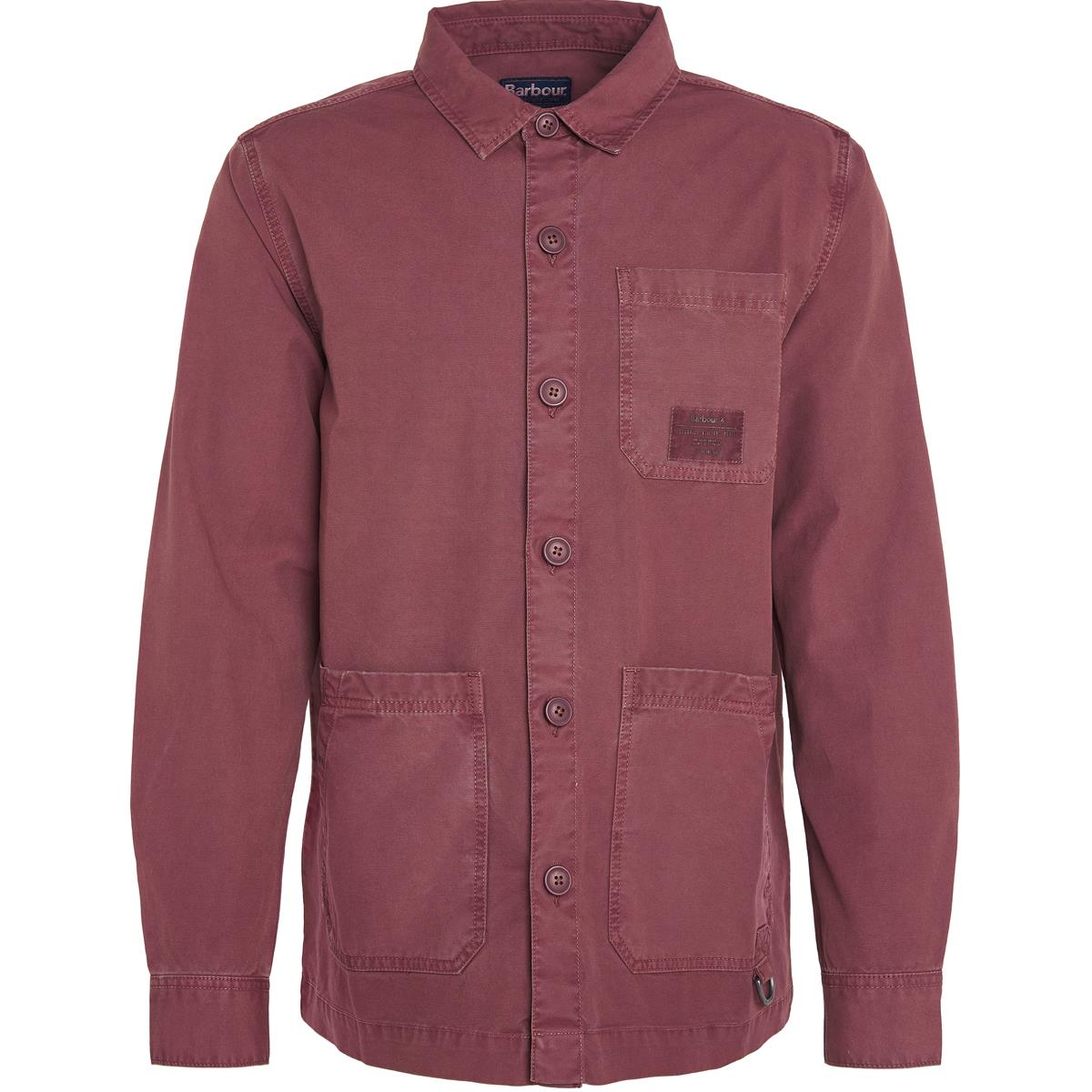 Barbour Mens Dewsbury Garment Dyed Overshirt