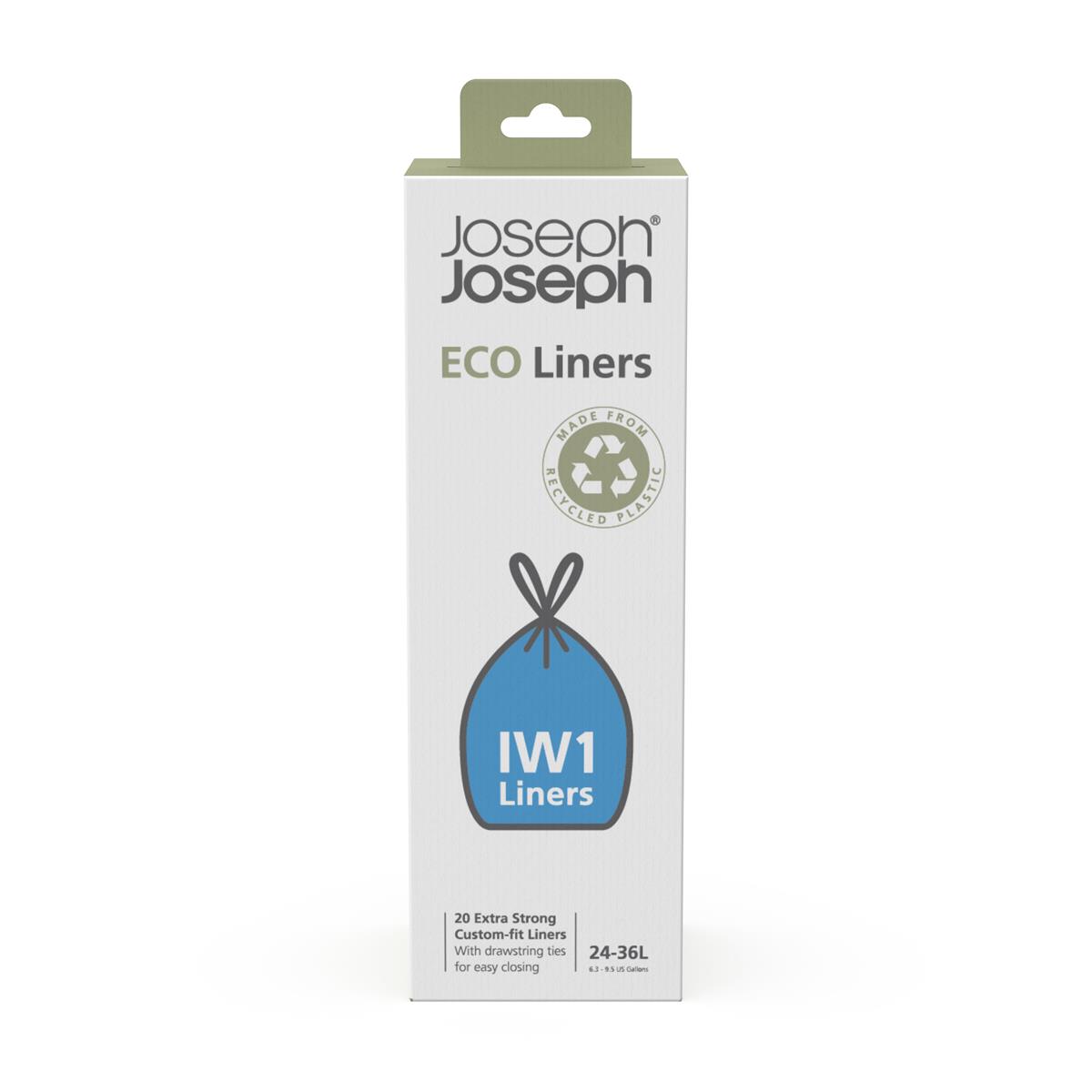 Joseph Joseph IW1 24-36L Recycled Bin Liners