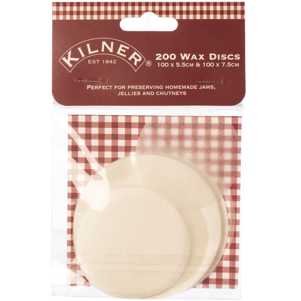 Kilner Pack of 200 Wax Discs