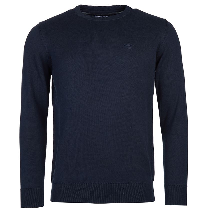Barbour Mens Pima Cotton Crew Neck Jumper