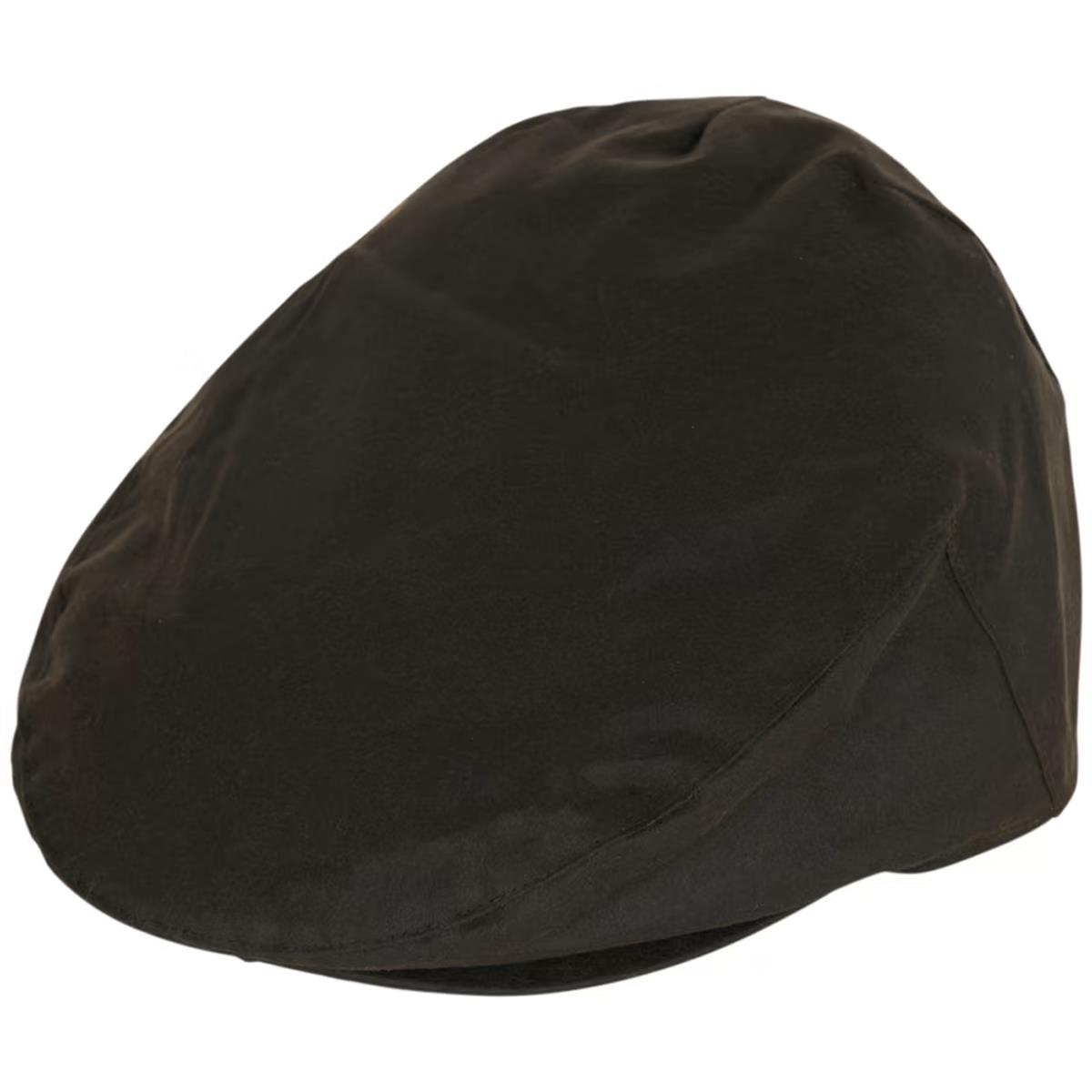 Barbour Mens Wax Flat Cap