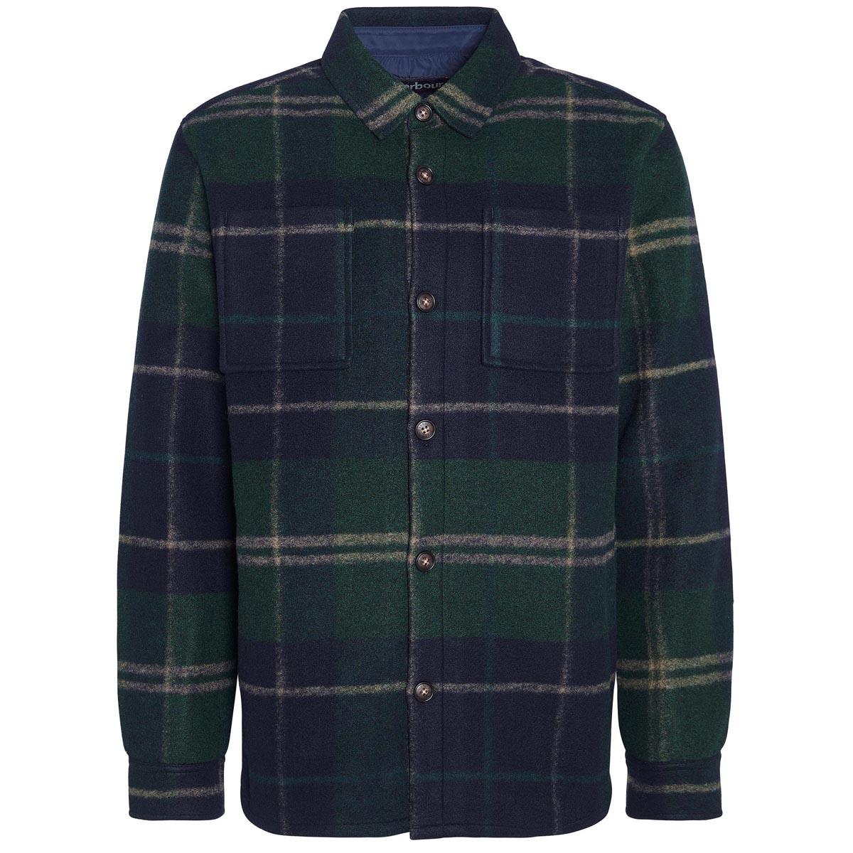 Barbour Mens Chapter Tailored Check Overshirt Barbour Mens Chapter Tailored Check Overshirt