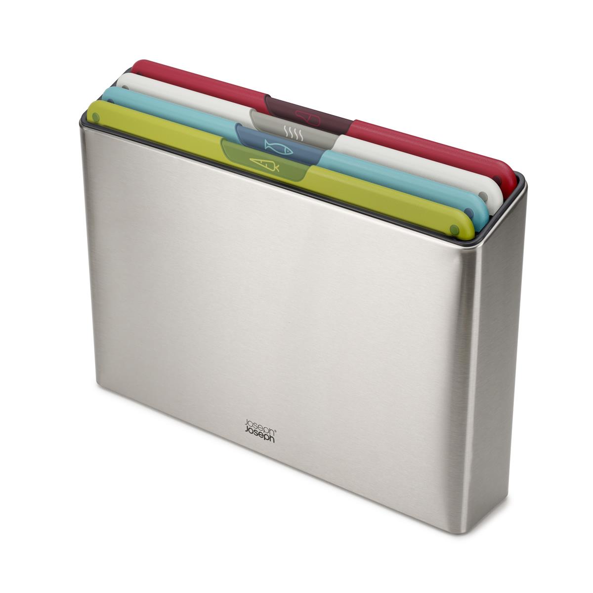 Joseph Joseph Folio Icon Steel Four Piece Board Set