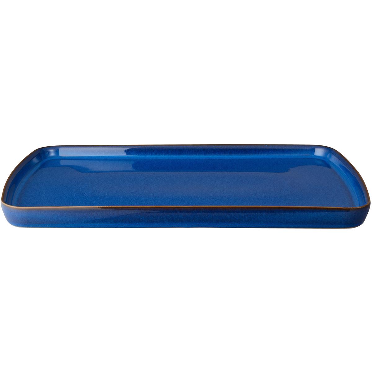 Denby Imperial Blue Large Rectangular Platter