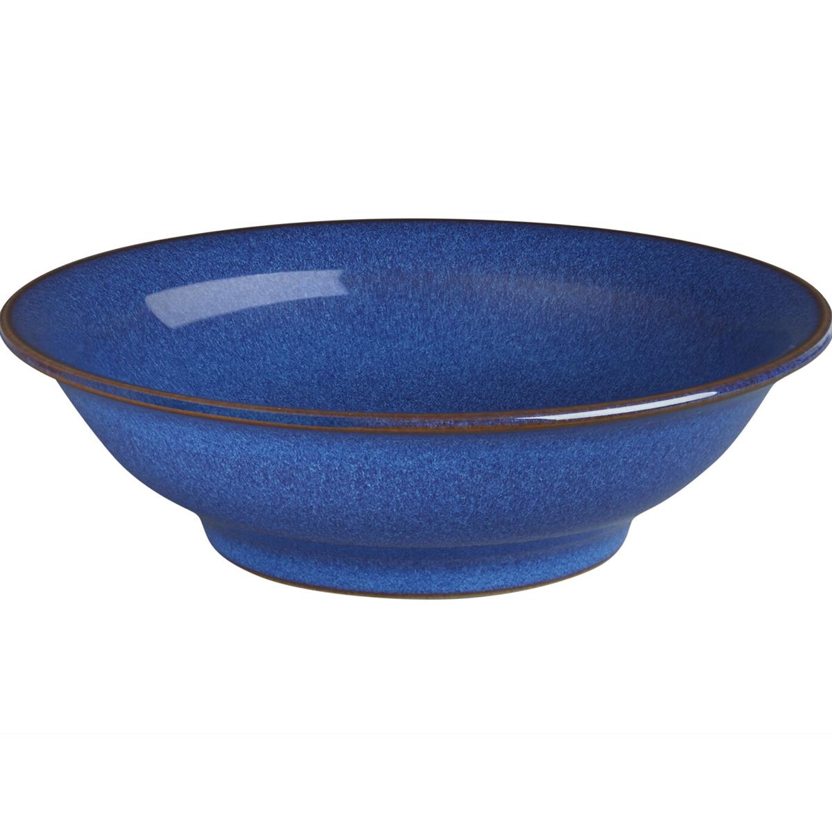 Denby Imperial Blue Small Shallow Bowl