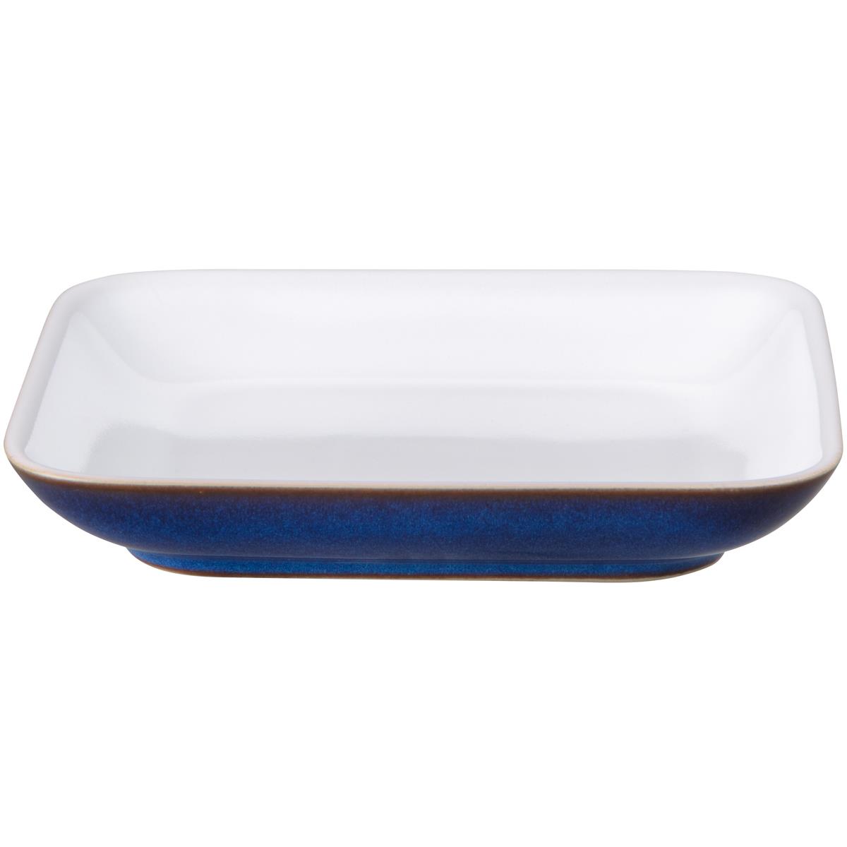 Denby Imperial Blue Medium Square Plate