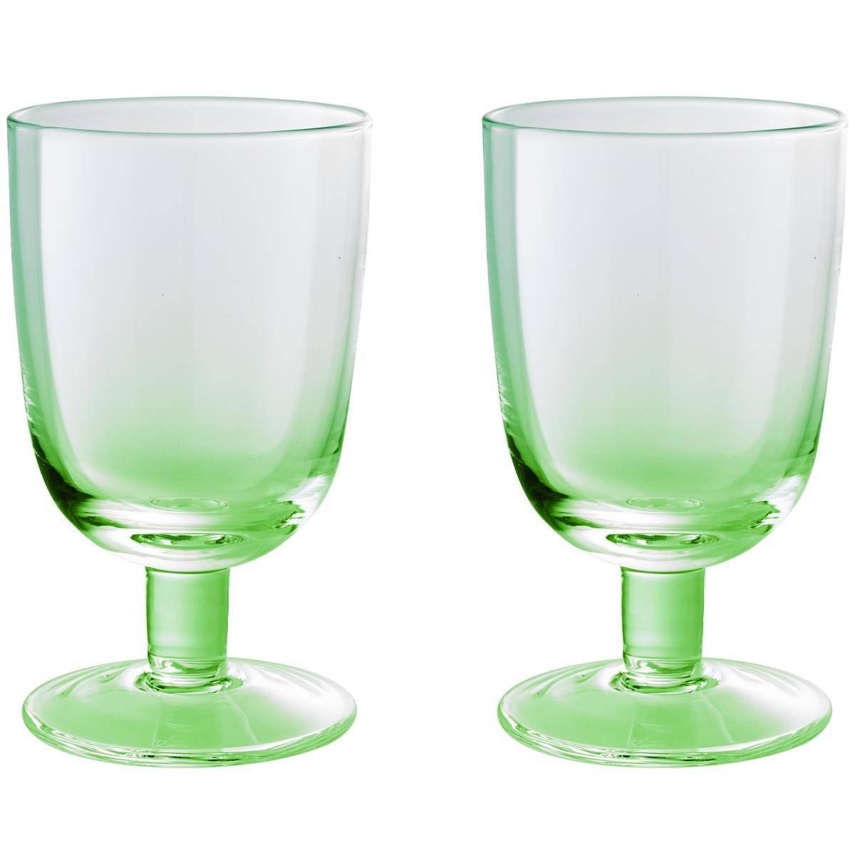 Denby Casual Green Goblet Set of 2 Denby Casual Green Goblet Set of 2