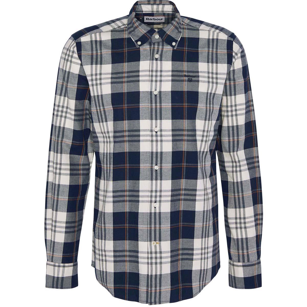 Barbour Mens Edgar Tailored Check Shirt Philip Morris Son - Main Image