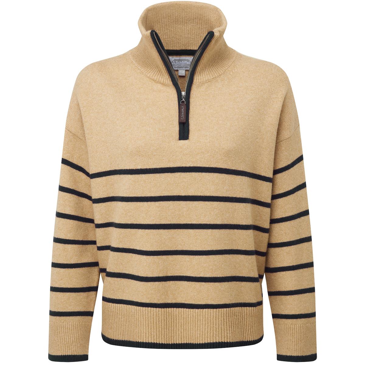 Schoffel Womens Sandsend 1/4 Zip Jumper