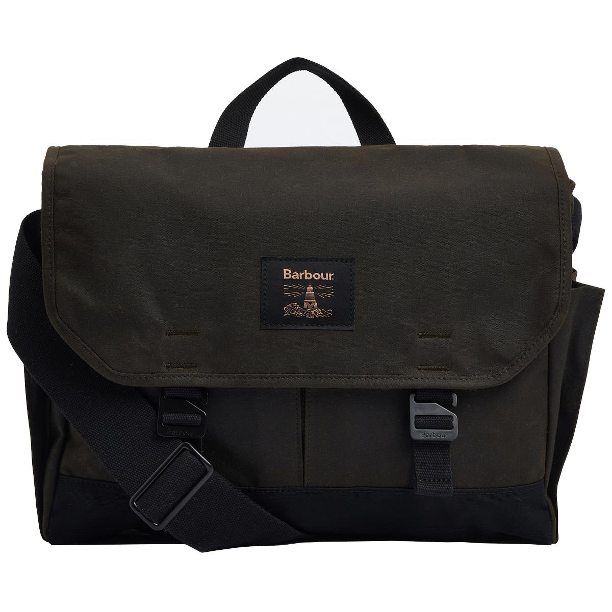 Barbour Field Wax Messenger Bag