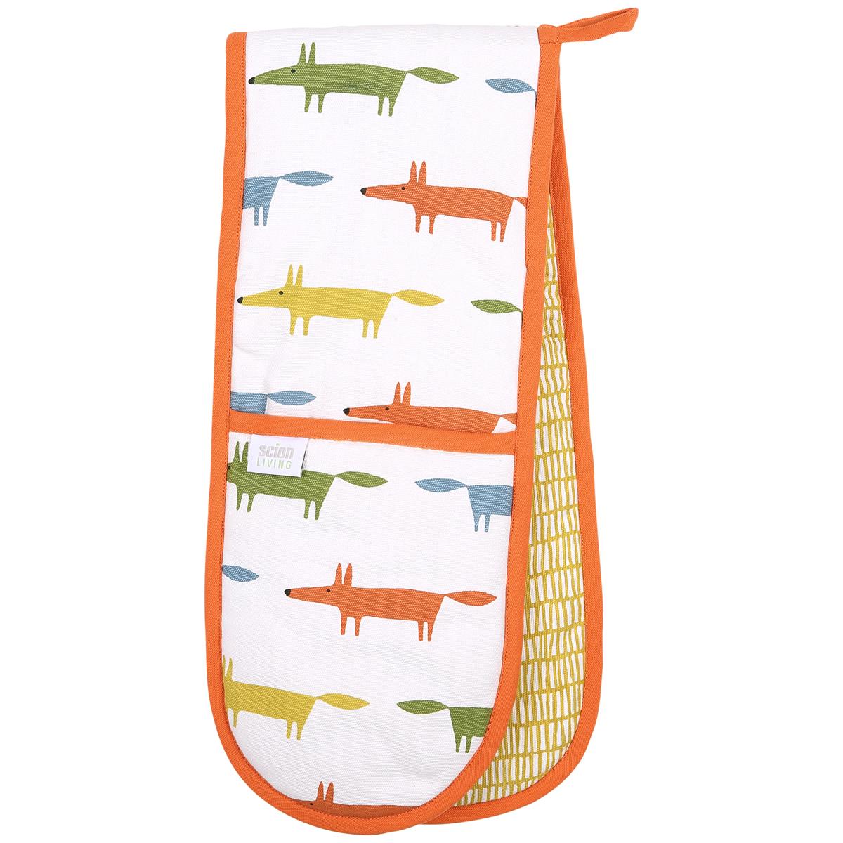 Scion Living Mr Fox 10th Anniversary Double Oven Gloves