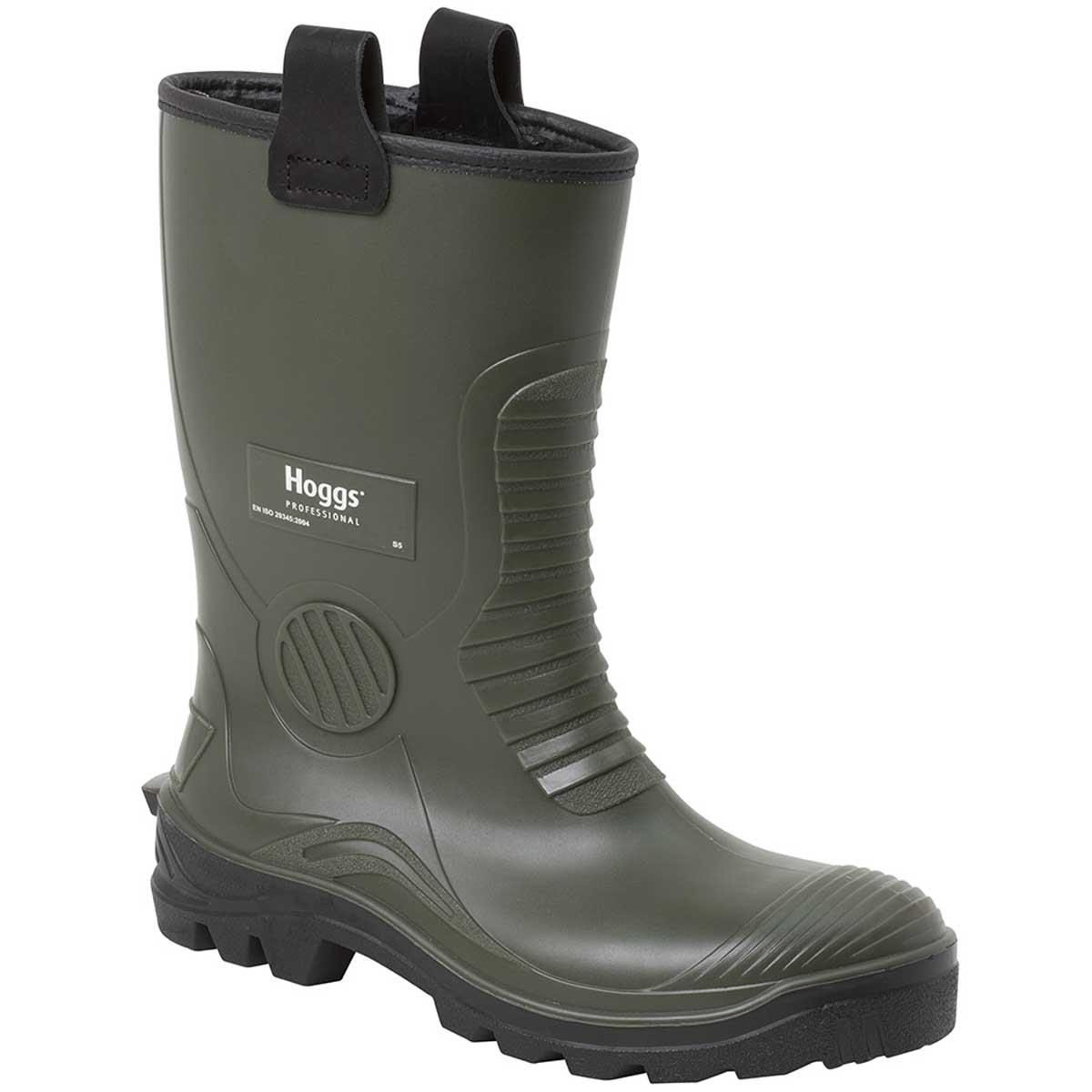 Hoggs Of Fife Mens Aqua Tuff Safety Rigger Wellingtons