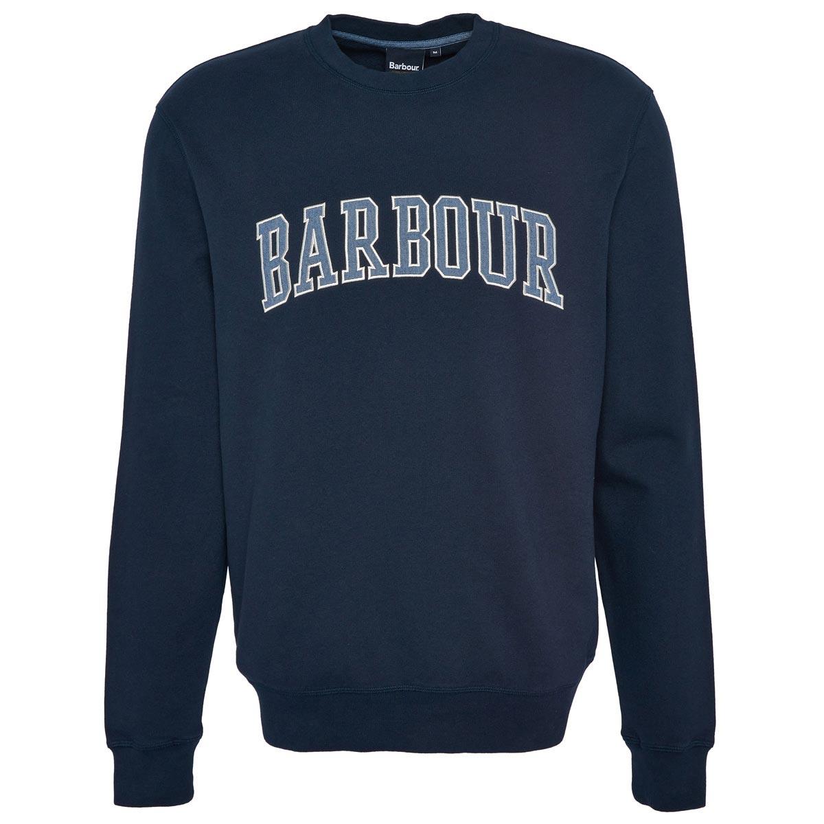Barbour Mens Skipton Relaxed Fit Crew Neck Sweatshirt