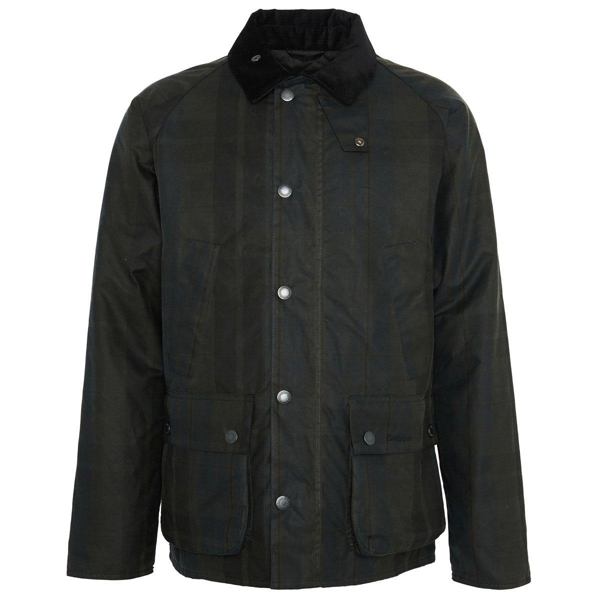 Barbour Mens Modern Check Bedale Wax Jacket