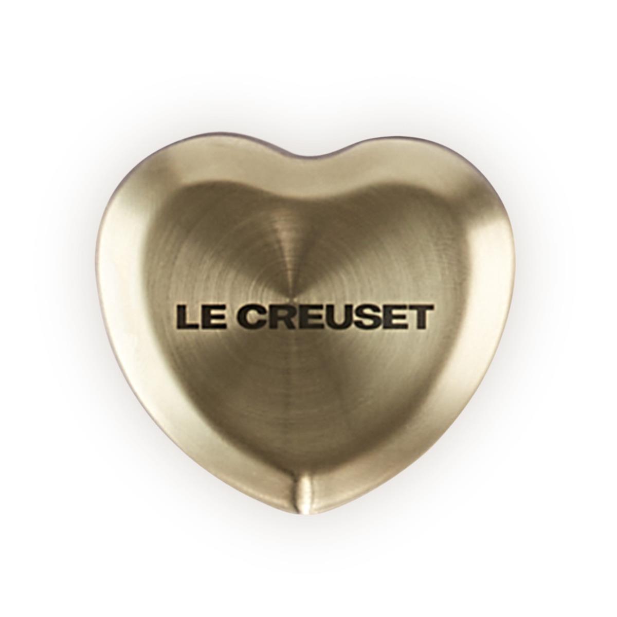 Le Creuset 45mm Light Gold Heart Knob