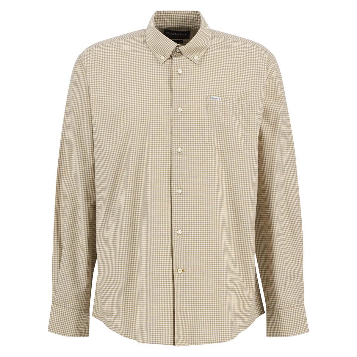 Barbour Mens Finwell Gingham Tailored Fit Shirt