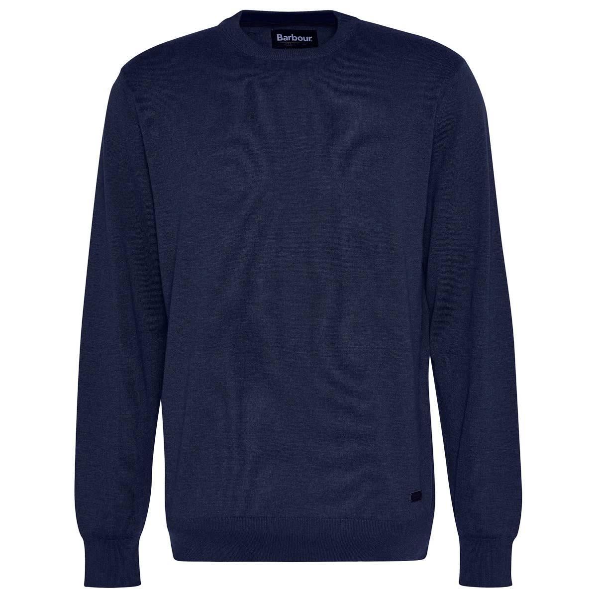 Barbour Mens Bayfield Knitted Crew Jumper