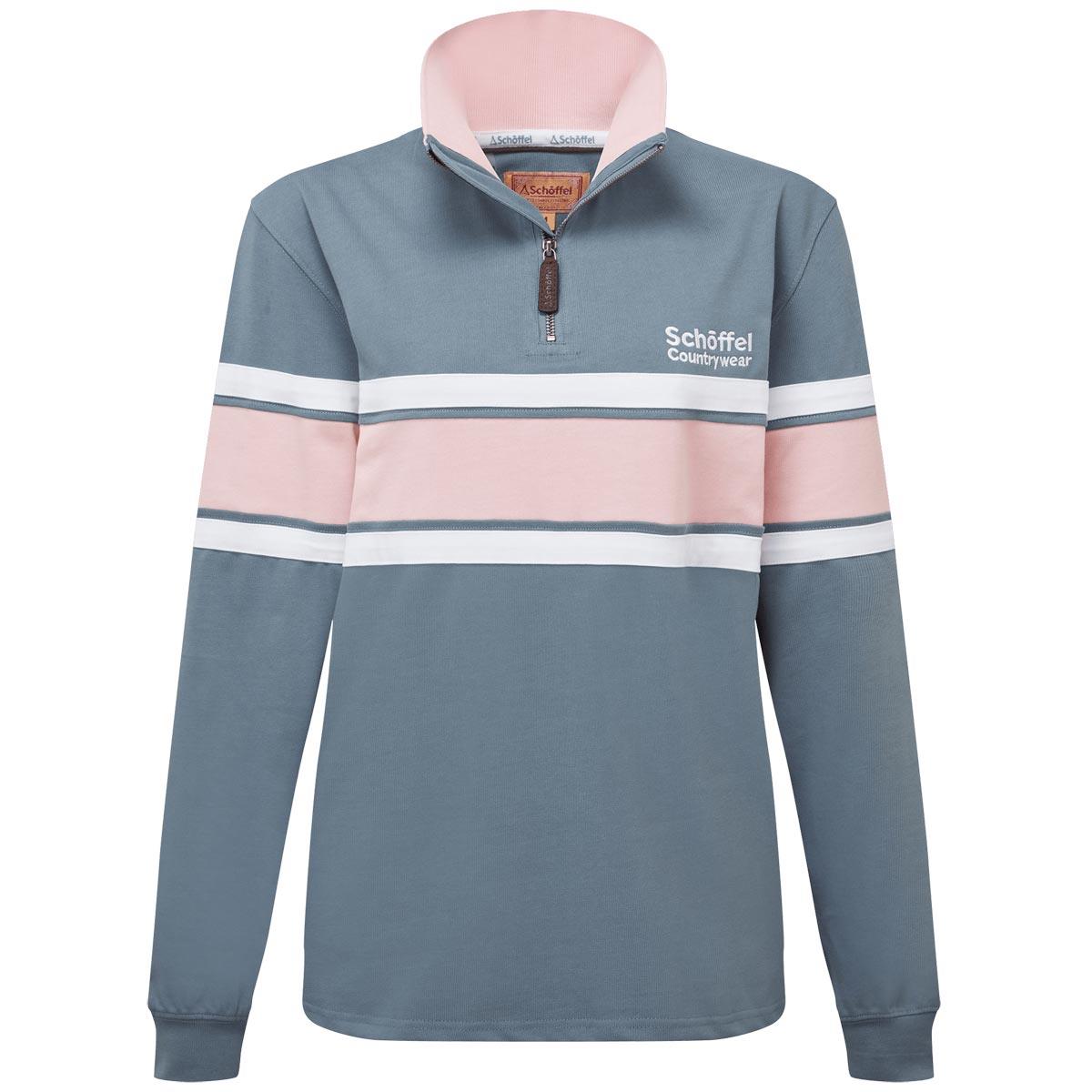 Schoffel Womens Exmouth Heritage 1/4 Zip Sweatshirt