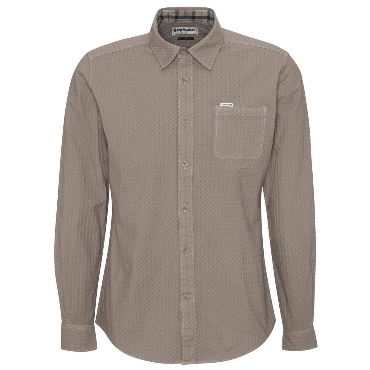 Barbour Mens Irvine Textured Tailored Shirt