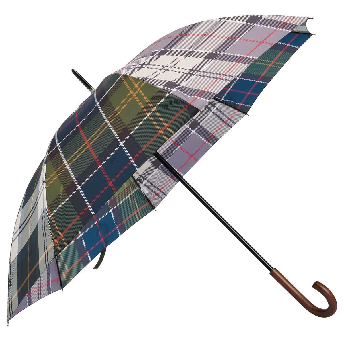 Barbour Mixed Tartan Full Length Umbrella