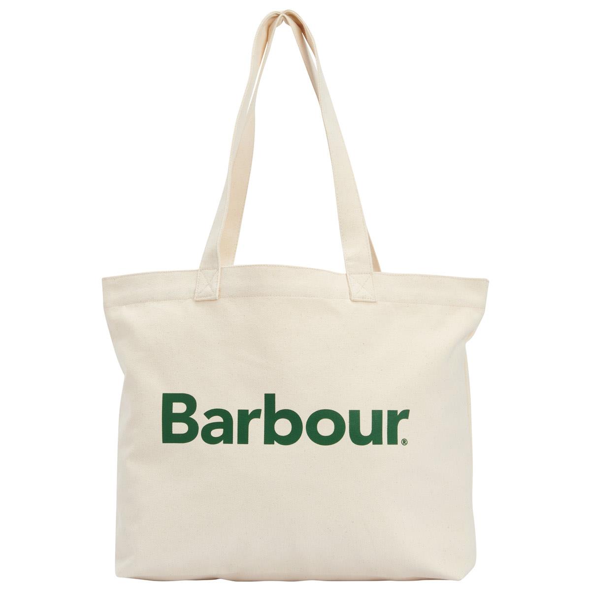 Barbour Logo Tote Bag