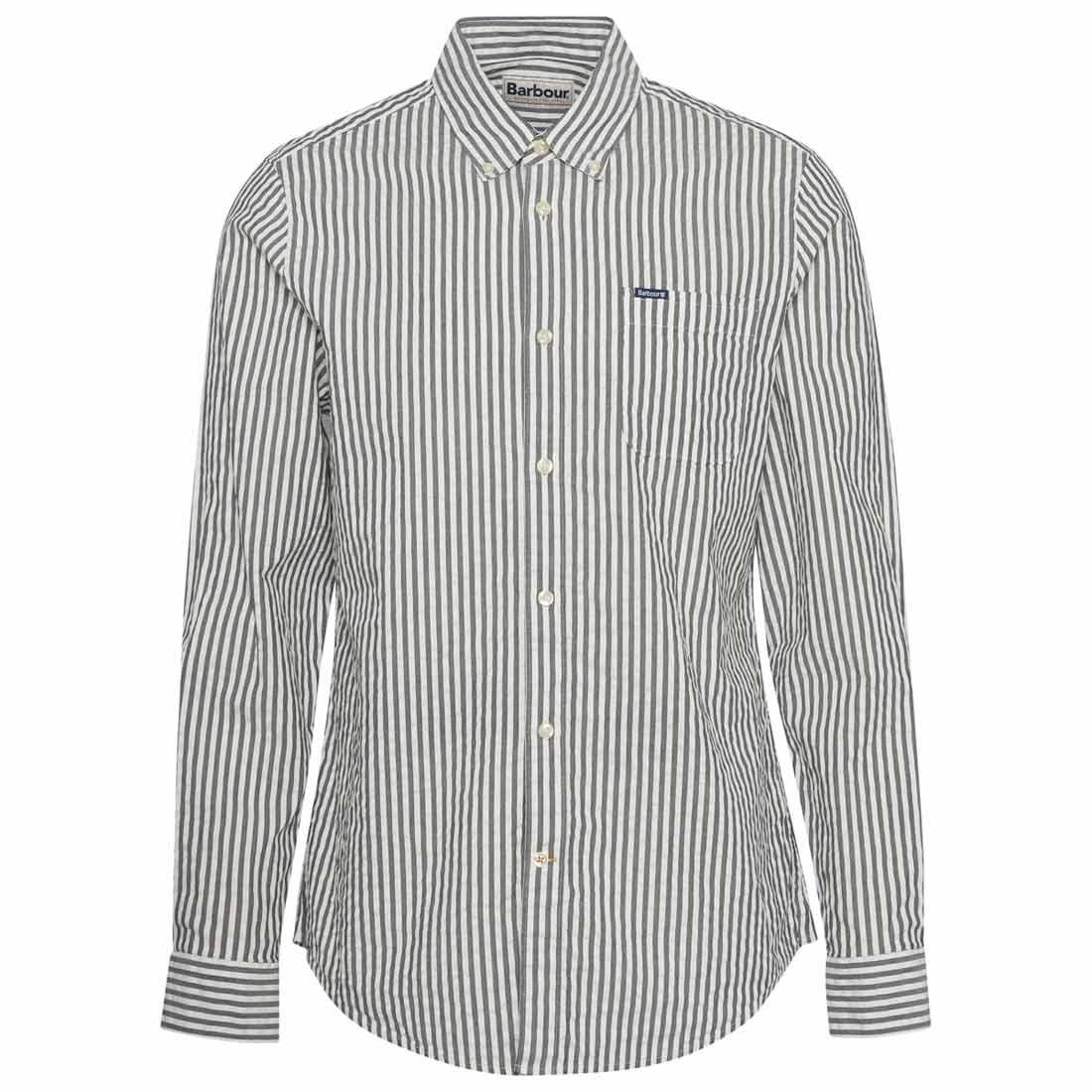 Barbour Mens Cresswell Seersucker Tailored Fit Shirt