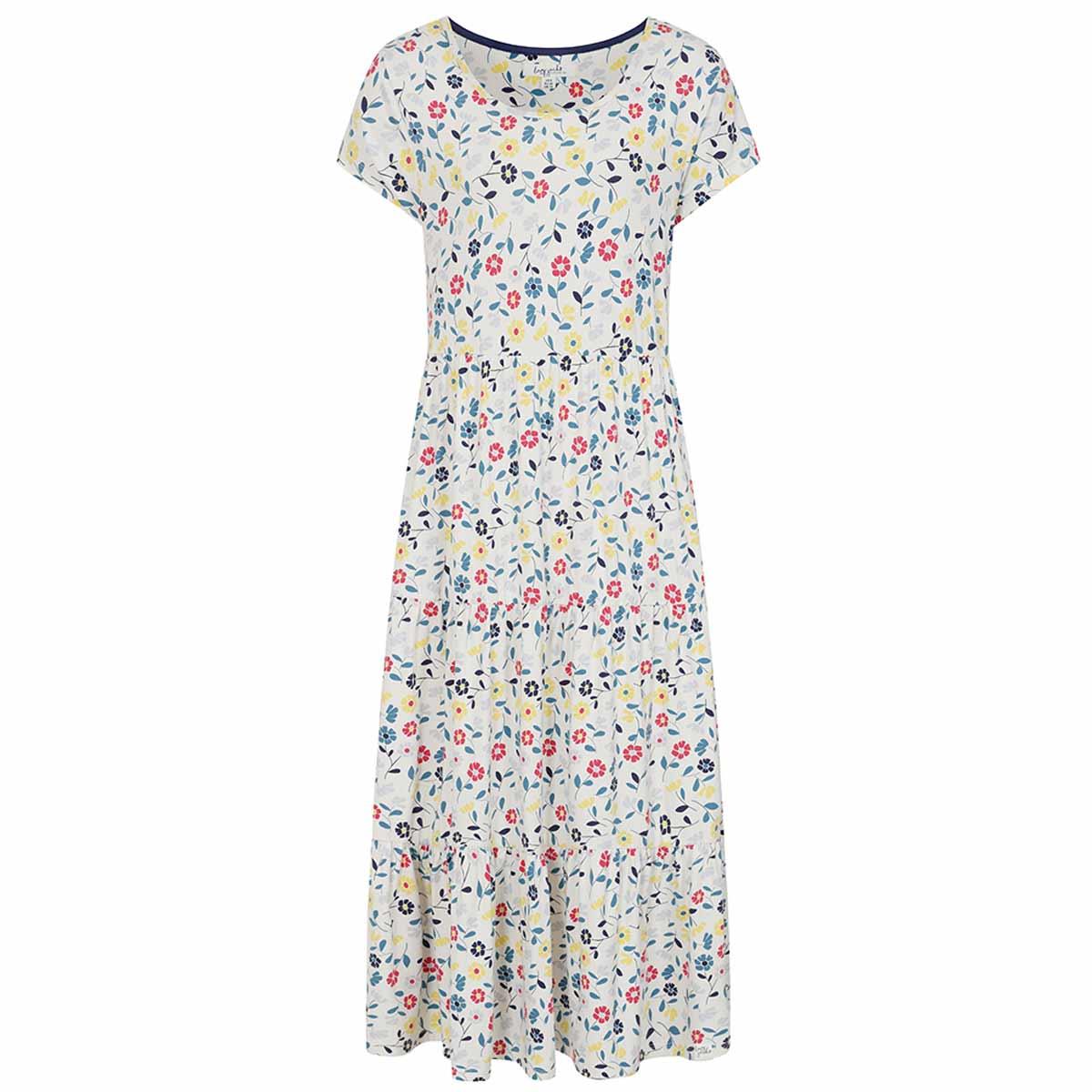 Lazy Jacks Womens LJ520 Long Printed Dress