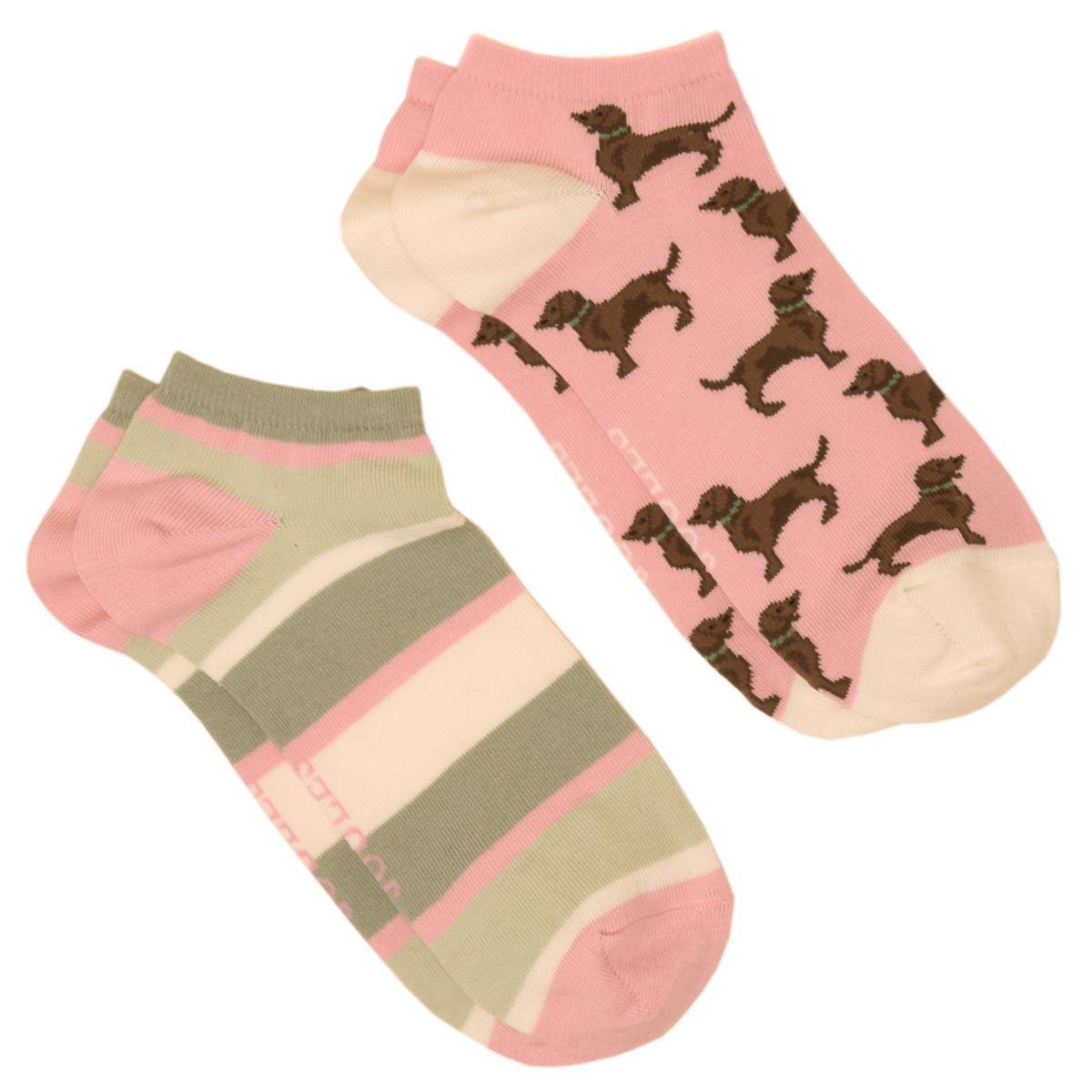 Joules Womens Rilla Set of Two Trainer Socks