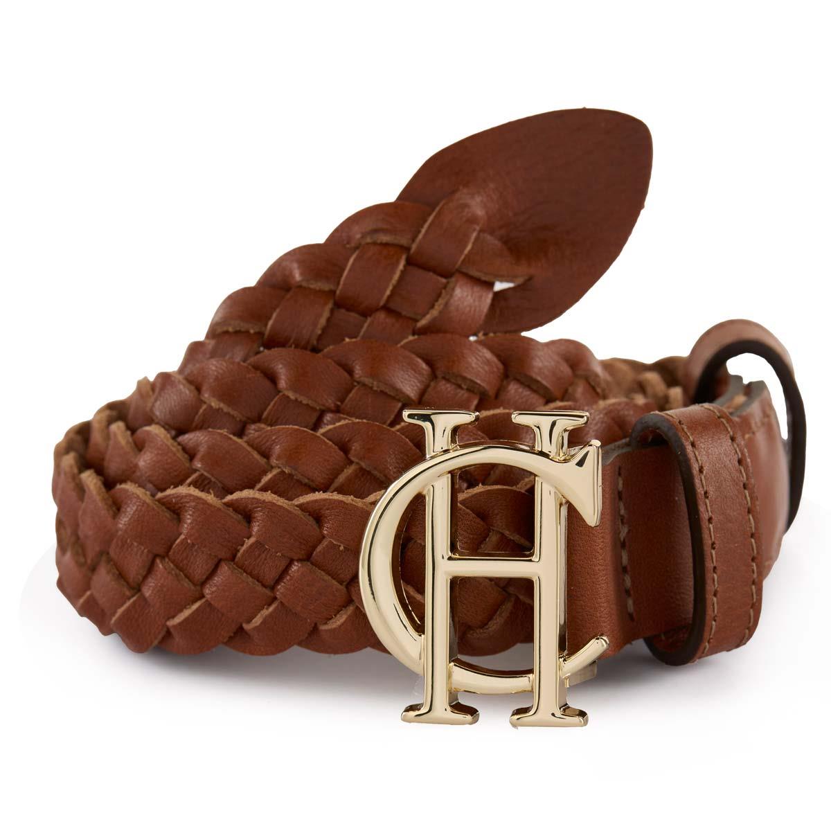 Holland Cooper Womens Plaited Slim Belt