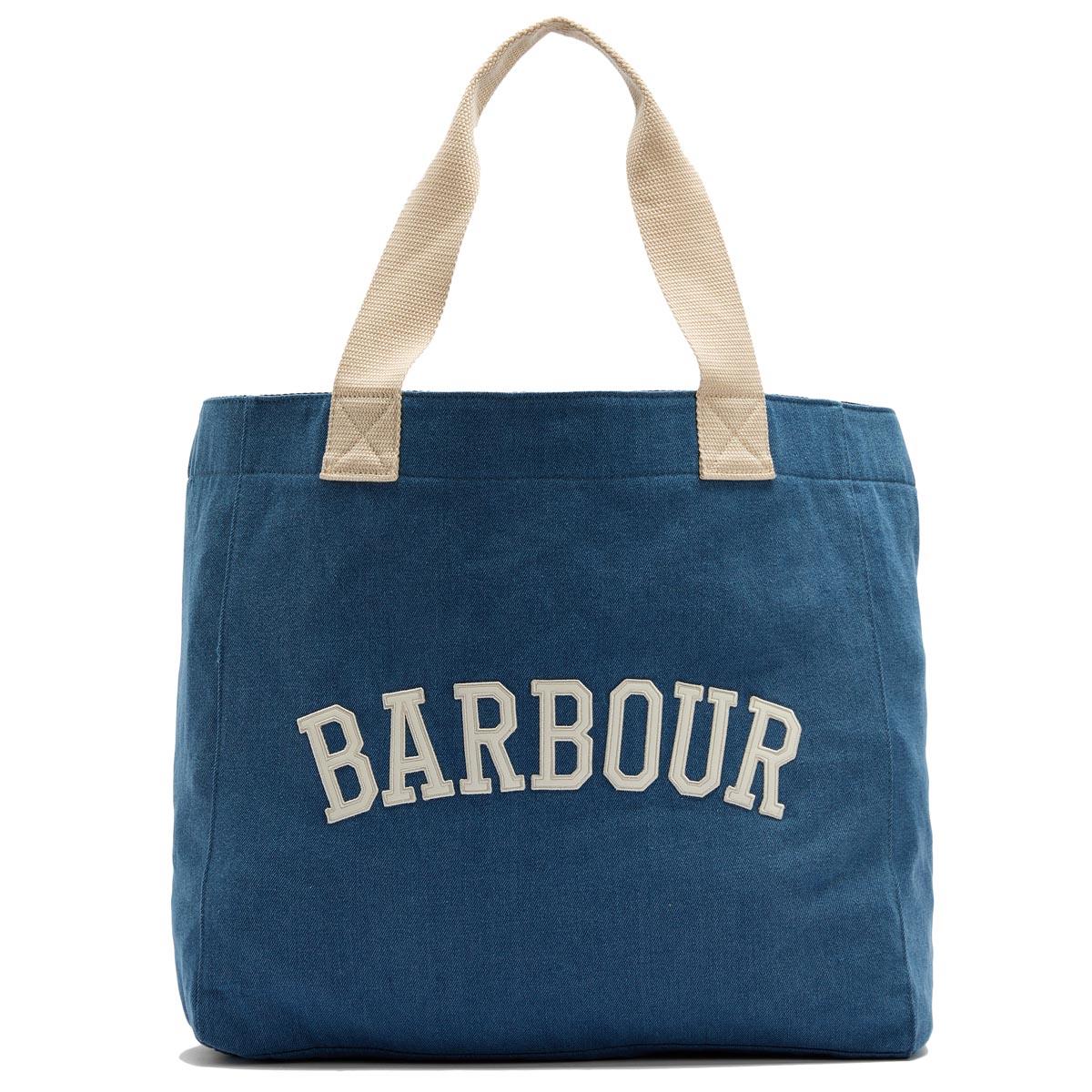 Barbour Womens Emily Denim Tote Bag