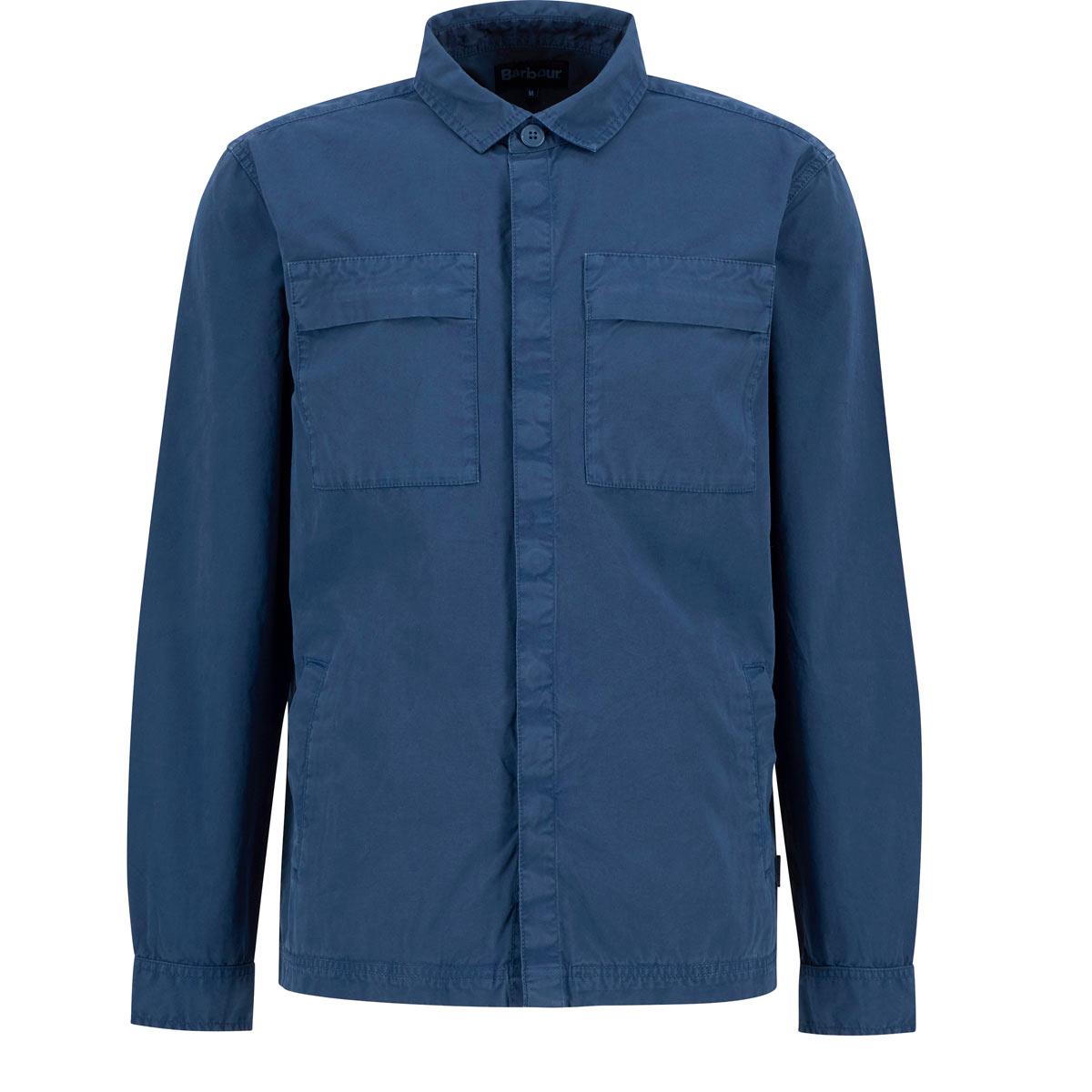 Barbour Mens Castlebay Garment Dyed Overshirt