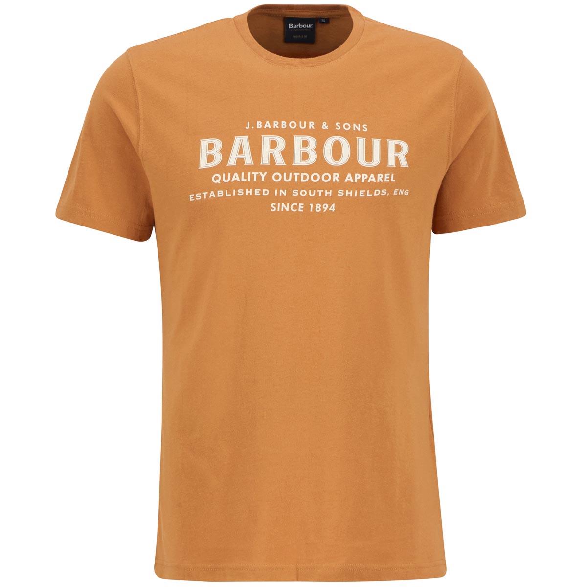 Barbour Mens Moorside Logo T-Shirt