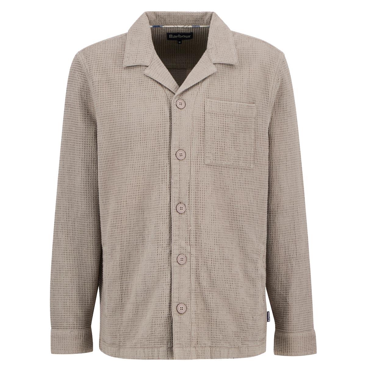 Barbour Mens Sandwood Waffle Overshirt