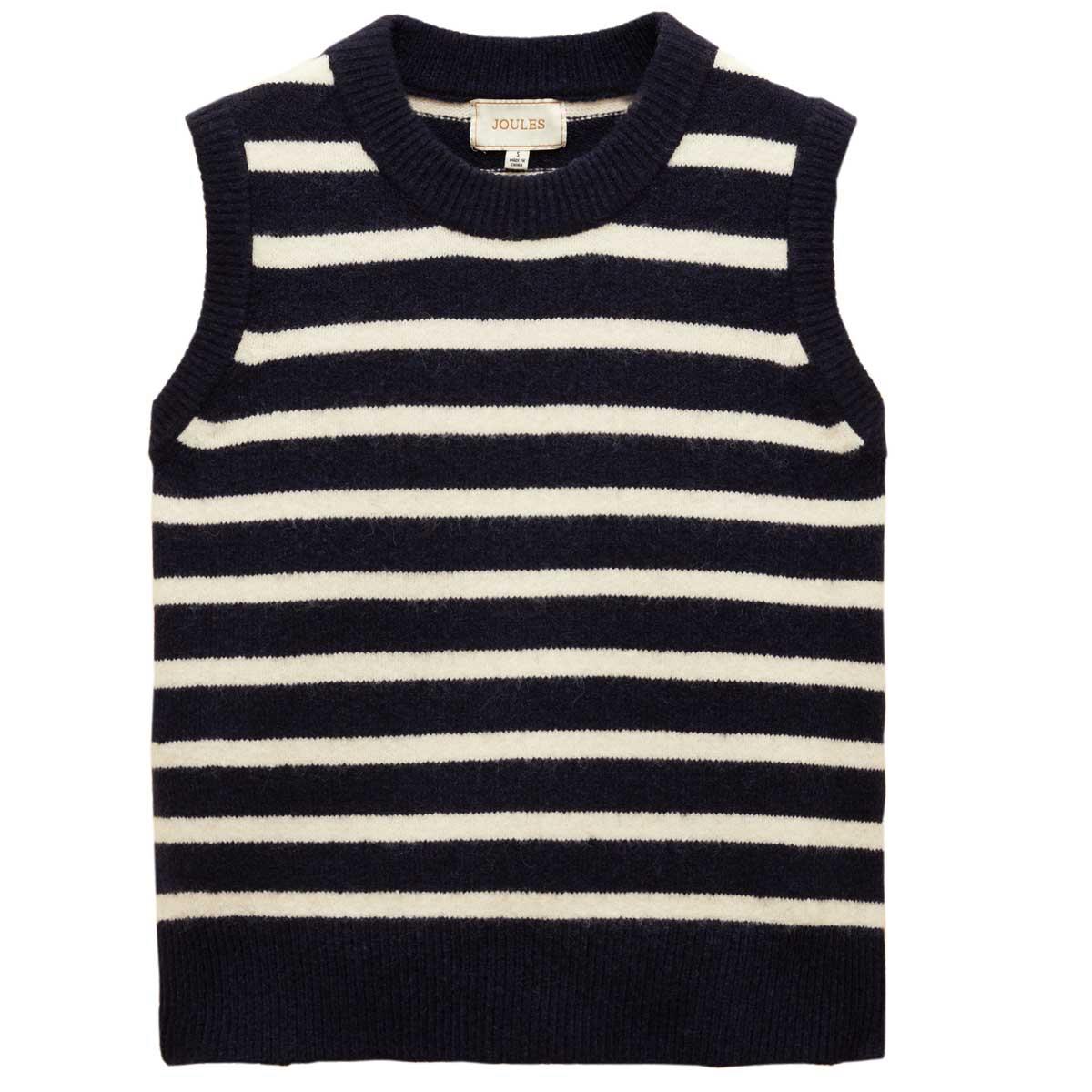 Joules Womens Holly Stripe Knitted Vest