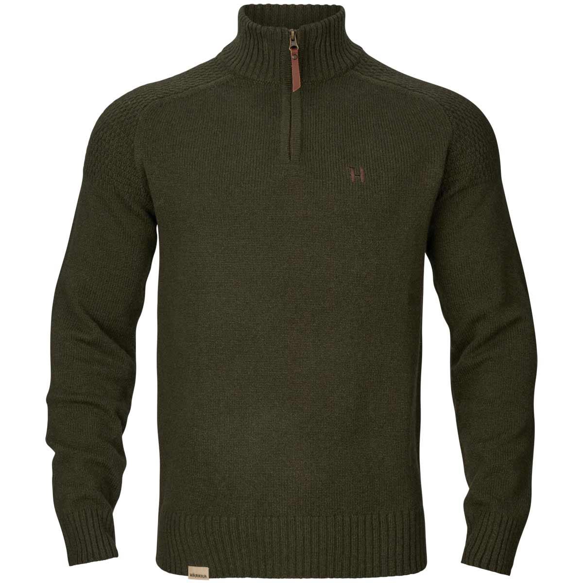 Harkila Mens Vincent Merino Half Zip Pullover