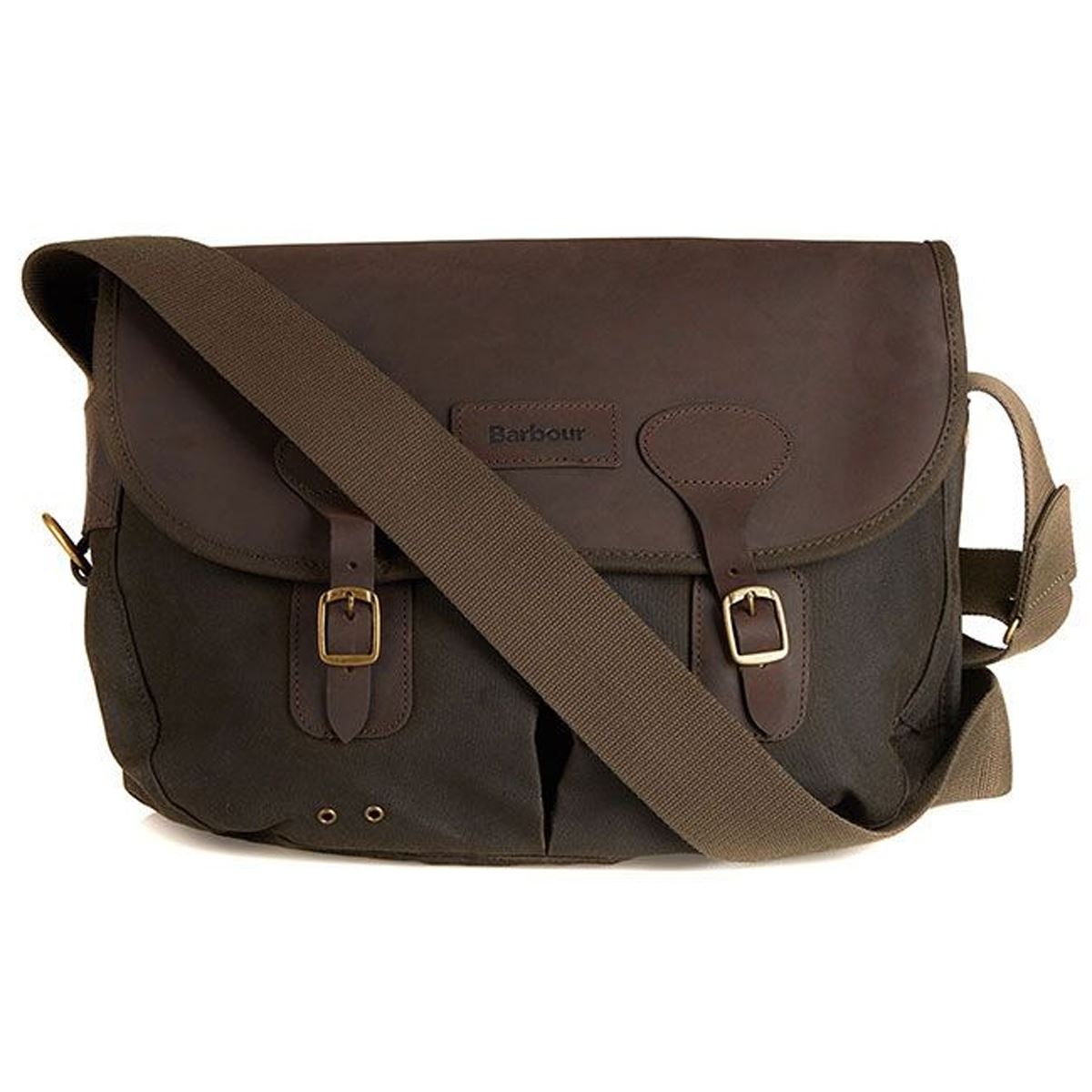 Barbour Unisex Wax Leather Tarras Bag Barbour Unisex Wax Leather Tarras Bag