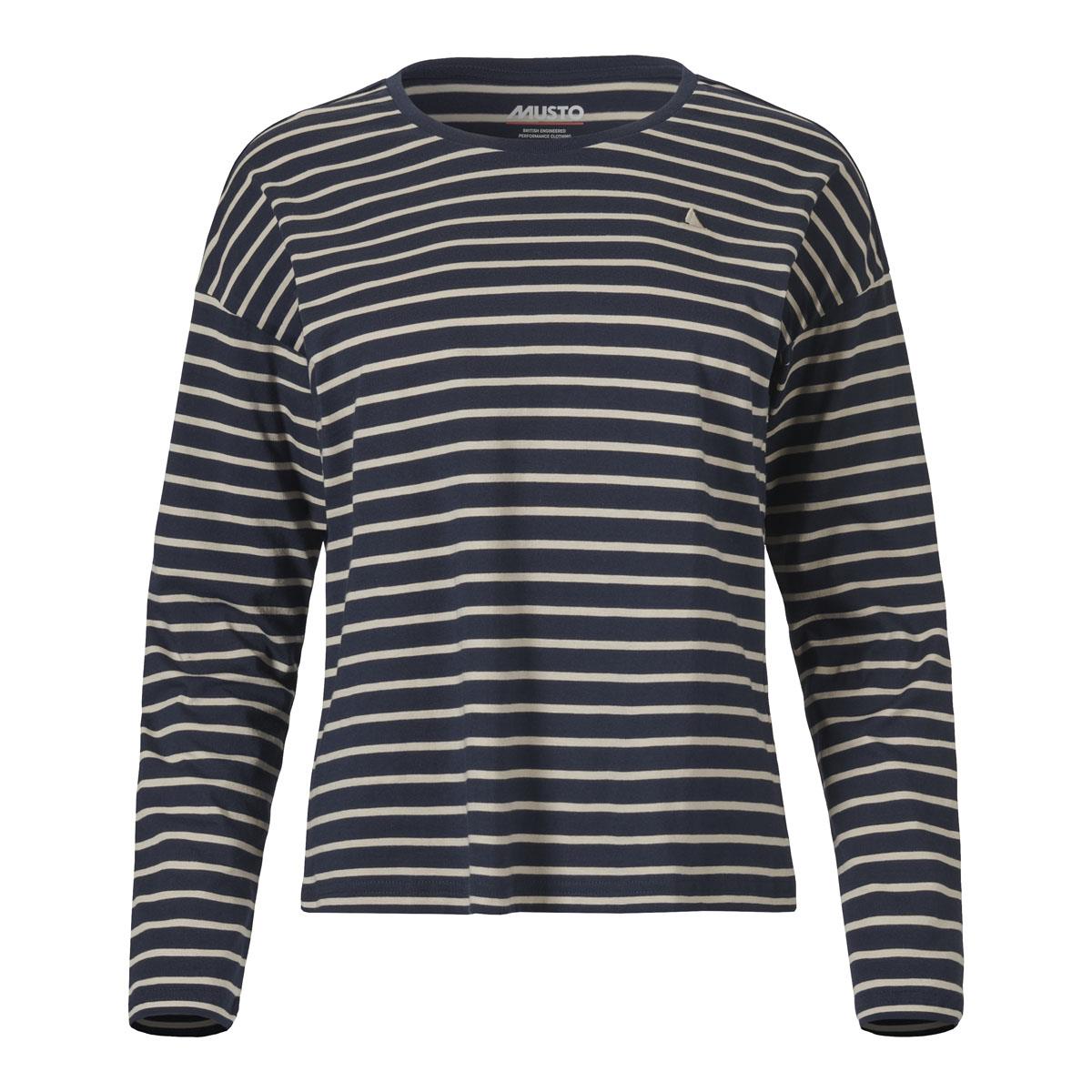 Musto Womens Original Long Sleeve Stripe Tee