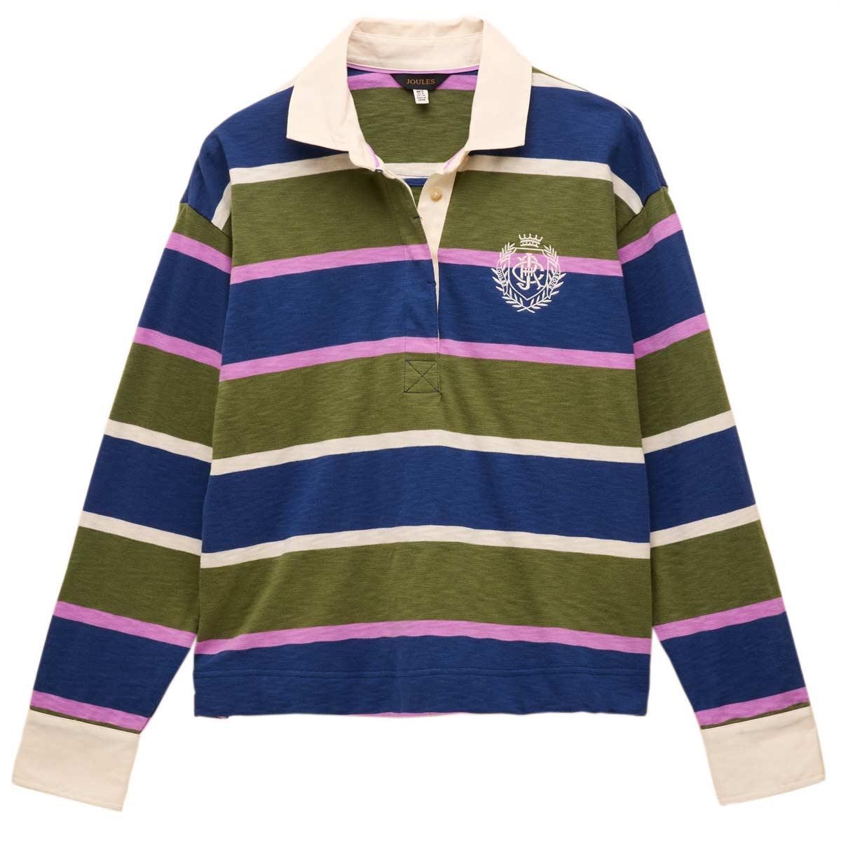 Joules Womens Lara Stripe Rugby Shirt
