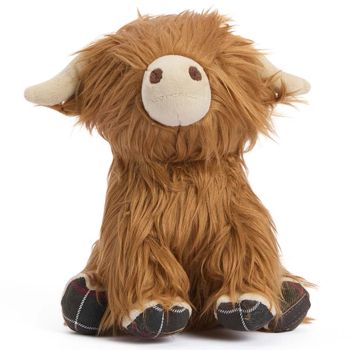 Barbour Dog Highland Cow Toy