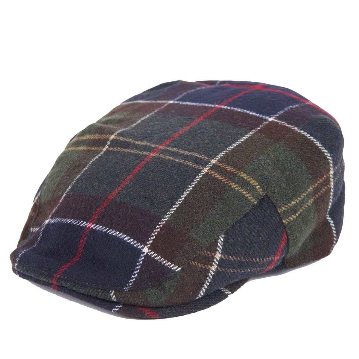 Barbour Mens Gallingale Tartan Flat Cap